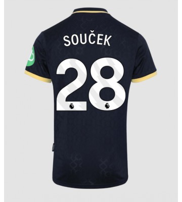 West Ham United Tomas Soucek #28 Tercera Equipación 2025-26 Manga Corta